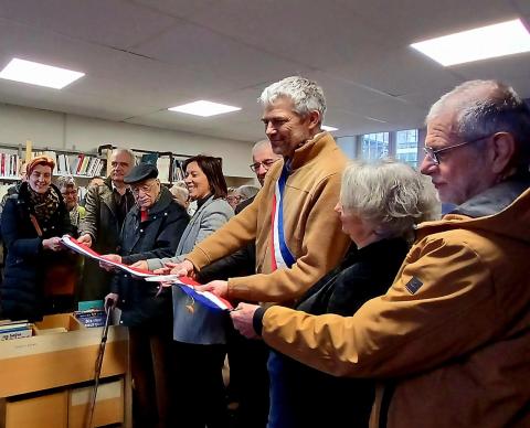 Inauguration bibliothèque Artonne