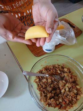 Empanadas avant cuisson