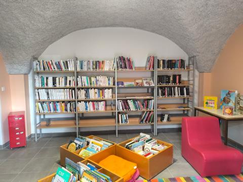 Bibliothèque Saint-Agoulin intérieur