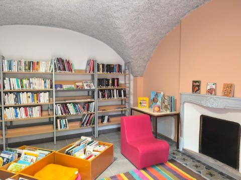 Bibliothèque Saint-Agoulin intérieur