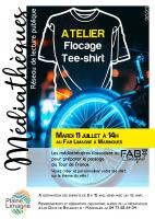 Atelier flocage de tee-shirt