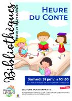 Affiche heure du conte