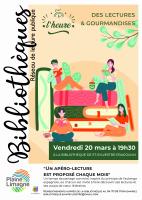 Affiche Apéro lectures