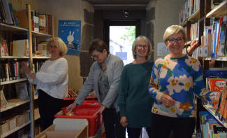 Equipe de bénévoles de la bibliothèque d'Artonne